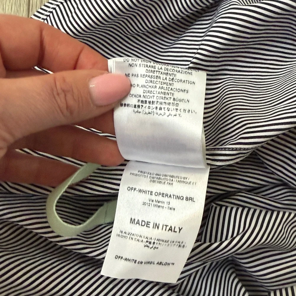 Authentic Off-White Main Label Virgil Abloh 2013 runway collection shirt - Picture 11 of 11